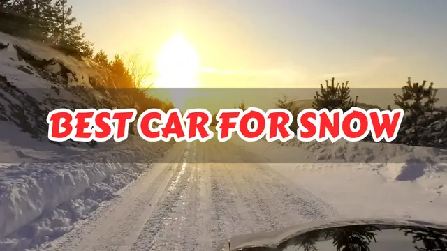 Video thumbnail for BEST CAR FOR SNOW