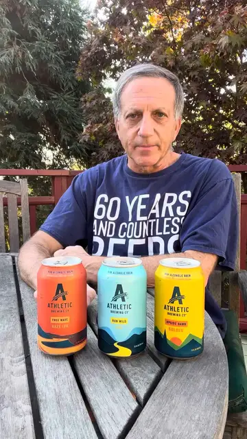 Video thumbnail for Athletic Brewing Non-Alcoholic Beers Taste Great!