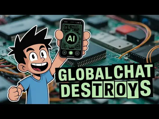 Video thumbnail for GlobalChat AI Turns Prompts into Powerful Apps in Seconds – Destroys Claude, Cursor & Gemini!??