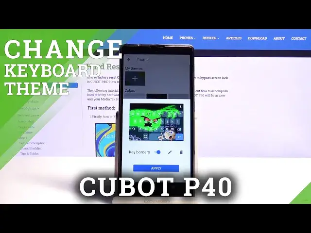 Video thumbnail for How to Customize Keyboard Theme on CUBOT P40 – Custom Theme