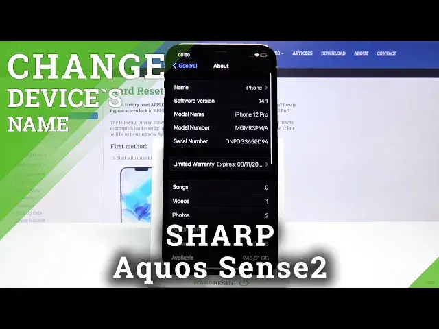'Video thumbnail for How to Rename iPhone 12 Pro – Change Device Name'