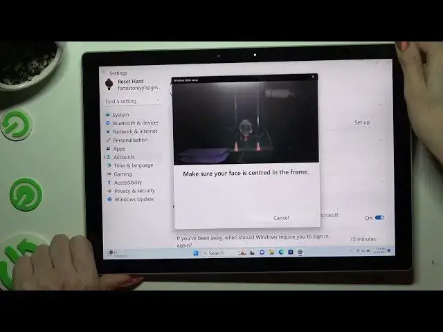 'Video thumbnail for How to Set Up Face Unlock on MICROSOFT Surface Pro 7+?'