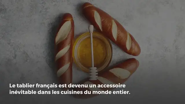 Video thumbnail for TABLIER FRANÇAIS : UNE TOUCHE D’ÉLÉGANCE ET DE QUALITÉ DANS VOTRE CUISINE