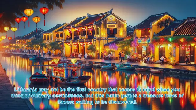 Video thumbnail for Discovering Lithuania's Culinary Gems: Top 10 Foodie Destinations