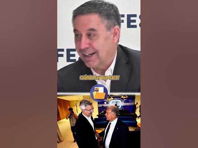 Video thumbnail for BARTOMEU opina del mandato de Laporta y habla de “Cambio generacional”💥

📹 EFE