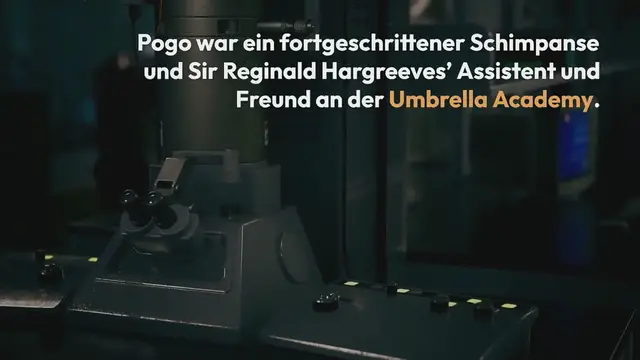 Video thumbnail for Pogo aus The Umbrella Academy (Netflix)