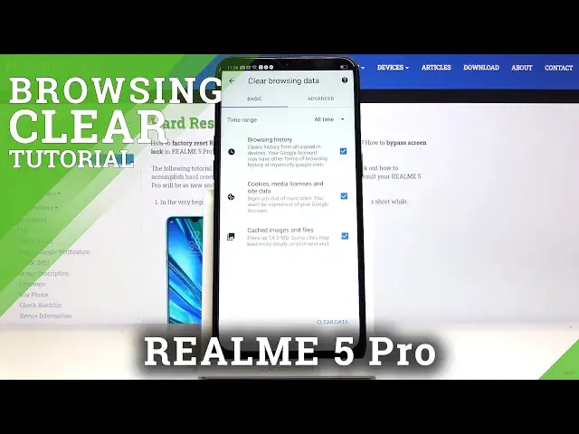 Video thumbnail for How to Clear Browsing Data in REALME 5 Pro – Remove Browsing History