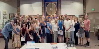 Video thumbnail for Exclusive Video: Musical Theatre Guild's HERE'S TO US Rehearsal