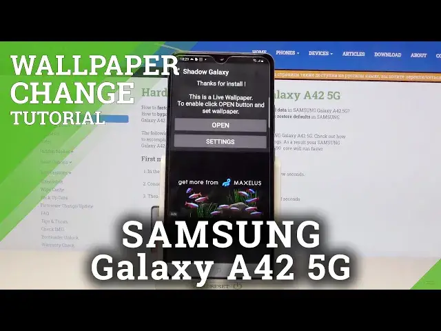 'Video thumbnail for How to Download and Apply Galaxy Wallpaper in Samsung Galaxy A42?'
