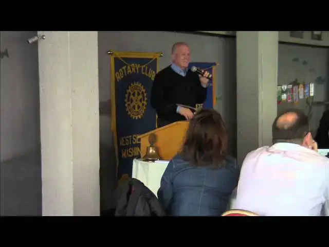 Video thumbnail for West Seattle Rotary 1/21/14