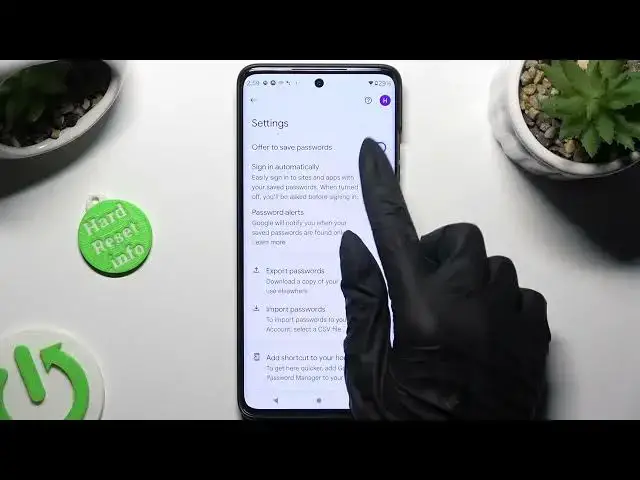 Video thumbnail for How to Add Passwords To Google Passwords Autofill on MOTOROLA Edge 40 Neo
