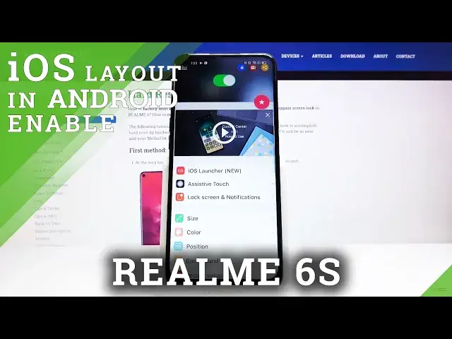 'Video thumbnail for How to Install iOS Menu in Realme 6s - Download iOS Launcher'