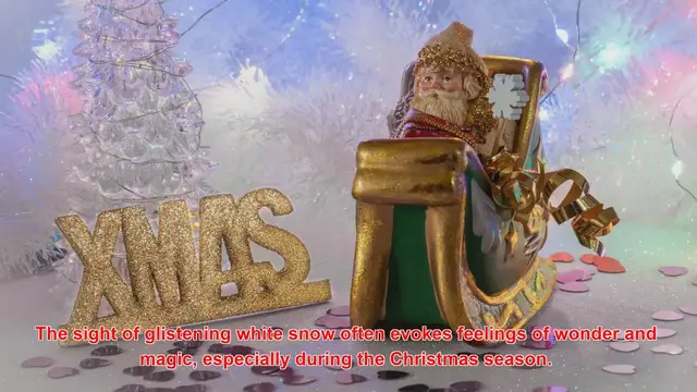Video thumbnail for Why Is White Snow Associated With A Magical Christmas?