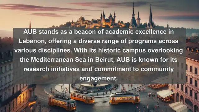 Video thumbnail for Unveiling Academic Excellence: Top 10 Universities in Lebanon