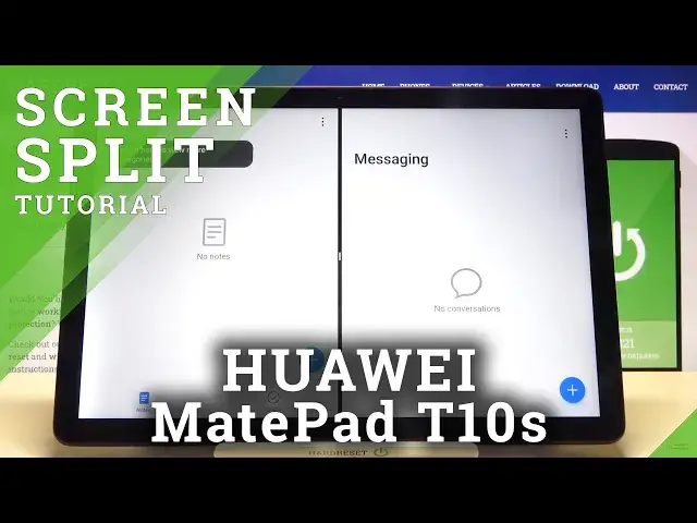 'Video thumbnail for How to Enter Split Screen on HUAWEI MatePad T10s – Use Two Apps On One Screen'
