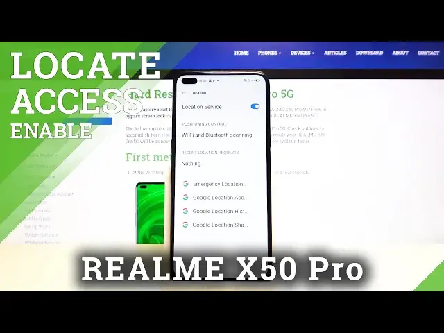 Video thumbnail for How to Disable Location of Realme X50 Pro - Location Options