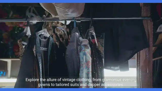 Video thumbnail for Exploring Vintage Fashion: A Journey into the Past