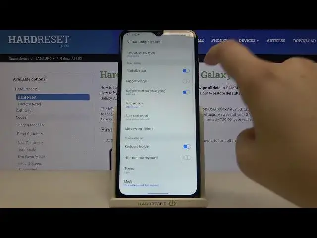 Video thumbnail for How to Turn On Emoji Suggestion in Samsung Galaxy A32 5G - Replace Words with Emojis
