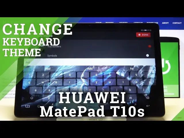 Video thumbnail for How to Create Own Keyboard Theme on HUAWEI MatePad T10s – Custom Keyboard Theme