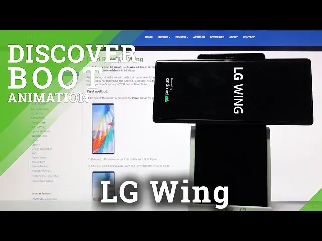Video thumbnail for Boot Animation in LG Wing – Welcoming Animation Look