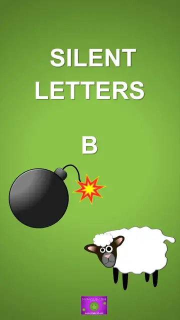 Video thumbnail for Understanding the Silent 'B' in English - Common Words and Rules