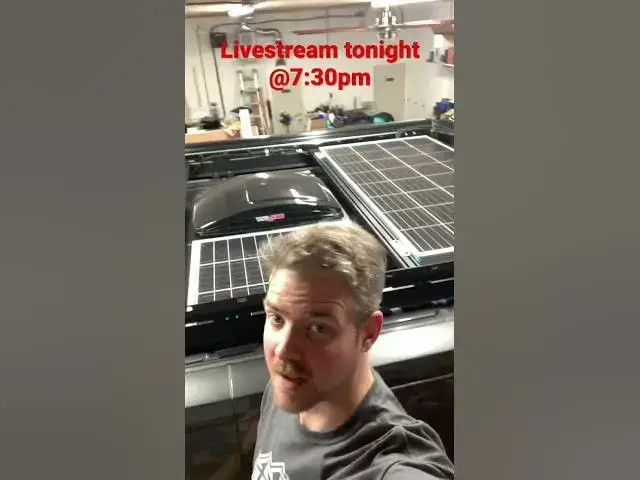 Video thumbnail for Getting ready to add 200 watts of solar power to Marine One, join us tonight @7:30pm￼