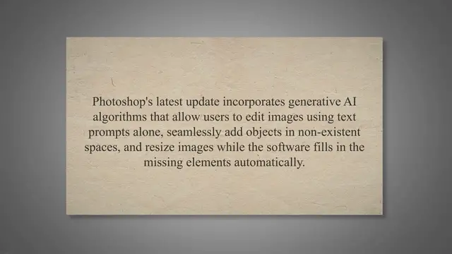 'Video thumbnail for Photoshop Ai Update'