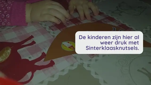 Video thumbnail for Sinterklaasknutsels – sinterklaas knutselen babygroep een tof idee