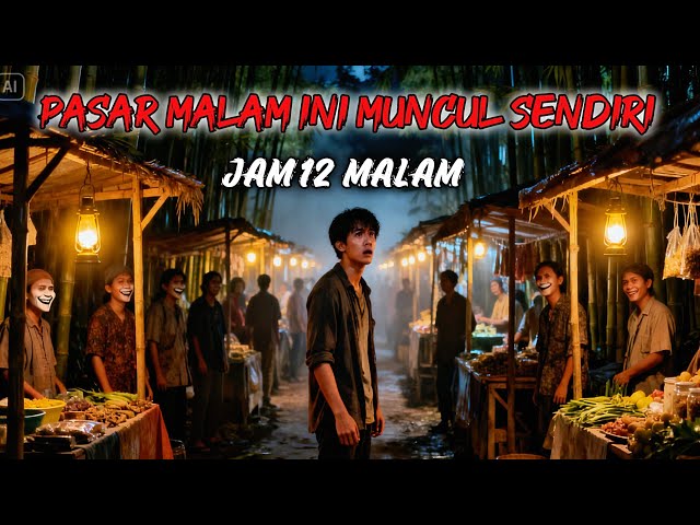 Video thumbnail for Cerita Horor Nyata!Pasar Malam Yang Hanya  Muncul Saat Tengah Malam