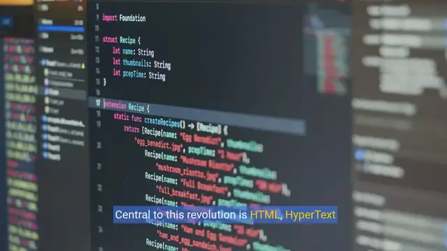 Video thumbnail for HTML Essentials: Kickstart Your Web Development Journey!