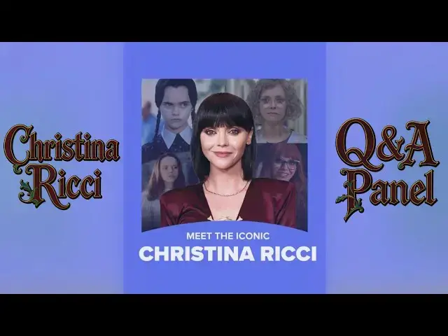 Video thumbnail for Christina Ricci Talks Wednesday Addams, Casper, and More | Fan Expo Dallas Q&A Panel