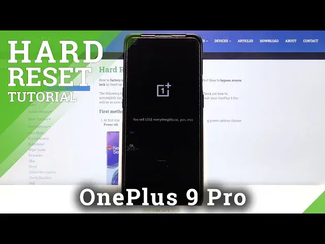 'Video thumbnail for How to Factory Reset in OnePlus 9 Pro – Delete All Content & Customized Settings'