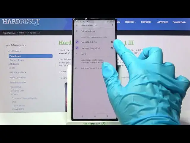 'Video thumbnail for How to Connect Bluetooth Device to SONY Xperia 1 III – Bluetooth Connection'