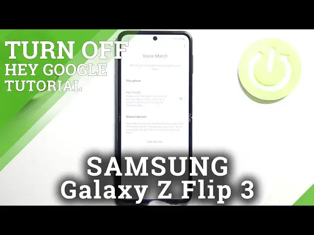 'Video thumbnail for How to Turn Off Hey Google on SAMSUNG Galaxy Z Flip 3 – Disable Google Commands'