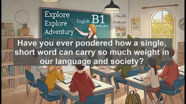 Video thumbnail for 2500 Must Know CEFR B1 Vocabulary - The Power of 'Age': Exploring a Small Word's Big Impact