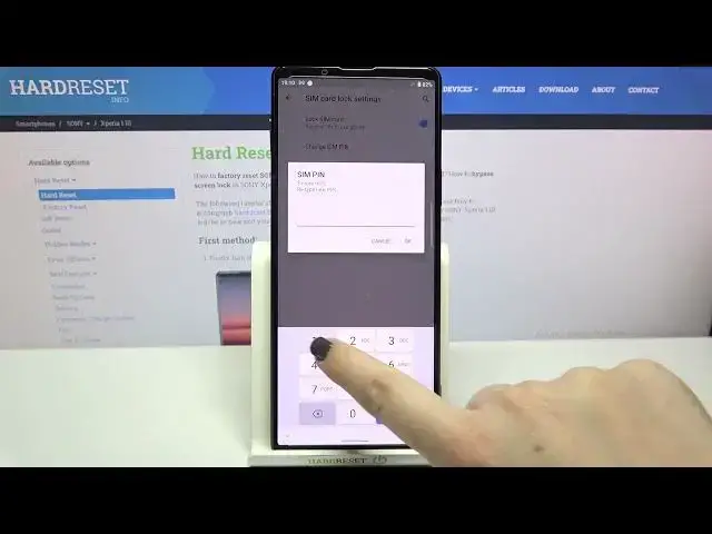 'Video thumbnail for How to Change SIM PIN on SONY Xperia 1 III – Add New SIM Passcode'