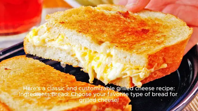 Video thumbnail for Grilled cheese recipe