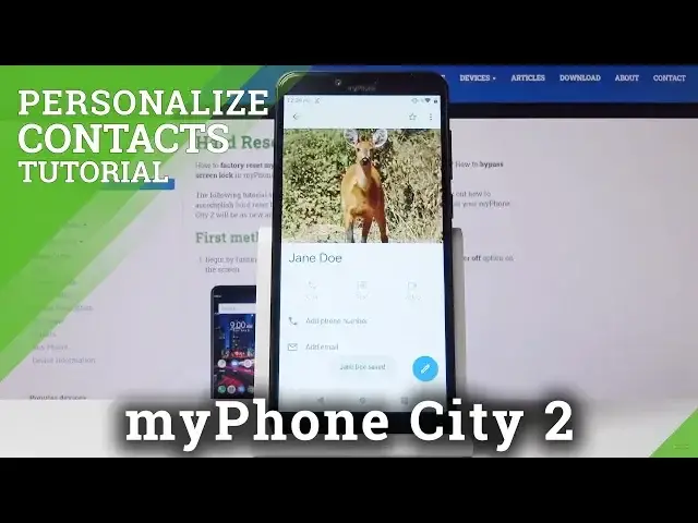 'Video thumbnail for How to Add Photo to Contact in myPhone City 2 – Personalize Contacts'