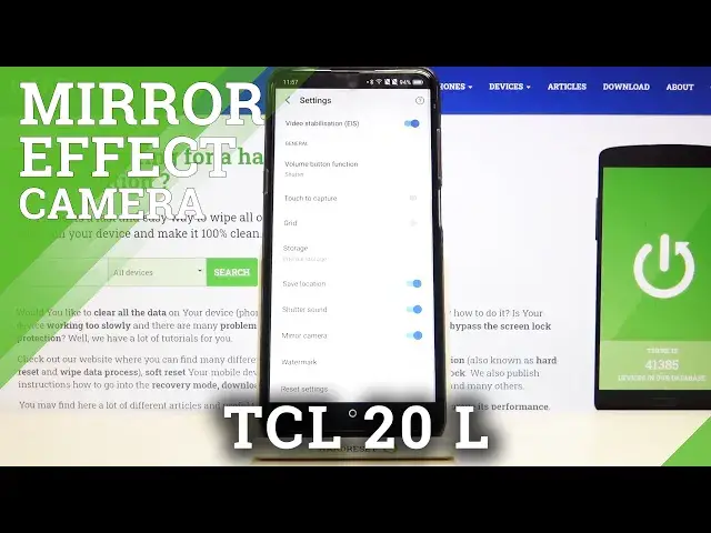 Video thumbnail for TCL 20L - How to Activate & Turn Off Camera Mirror Effect