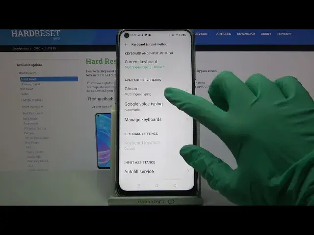 'Video thumbnail for How to Enter Text Correction in OPPO A74 5G – Find Text Options'