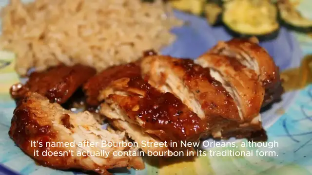 Video thumbnail for Bourbon chicken recipe