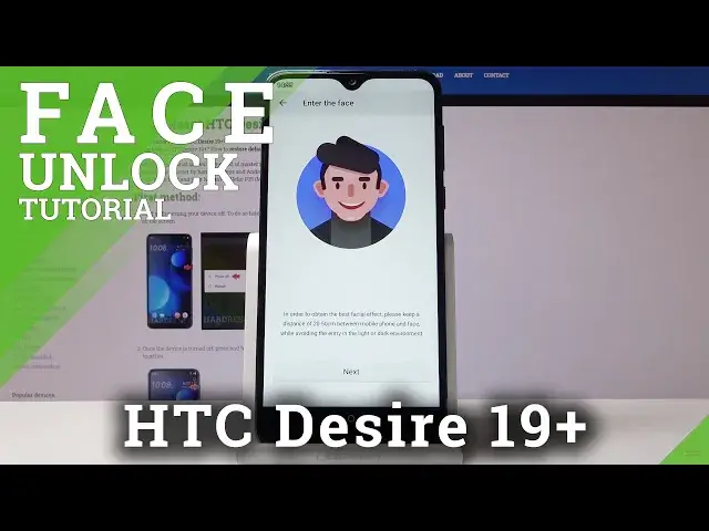 'Video thumbnail for How to Set Up Face Recognition in HTC Desire 19+ | Activate Face Unlock'