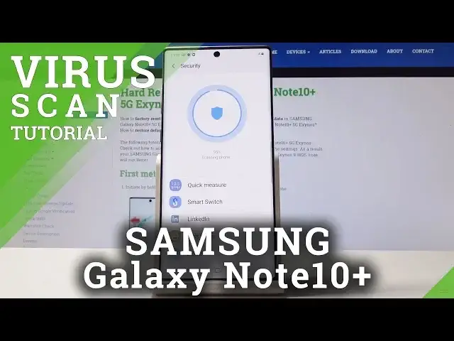 'Video thumbnail for How to Detect Viruses in SAMSUNG Galaxy Note 10+  - Virus Scan Tutorial'