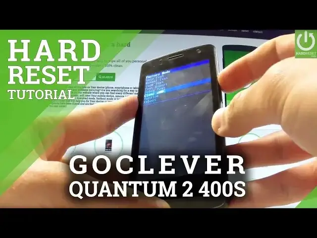 Video thumbnail for Hard Reset GOCLEVER Quantum 2 400s - Remove Password / Format