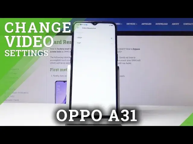 Video thumbnail for How to Adjust Camera Settings in OPPO A31 (2020) – Change Video Quality