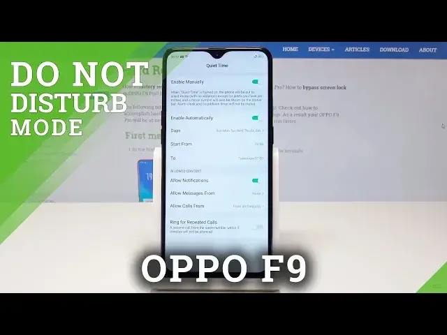 Video thumbnail for Do Not Disturb Mode in OPPO F9 Pro - Mute Sounds & Vibrations