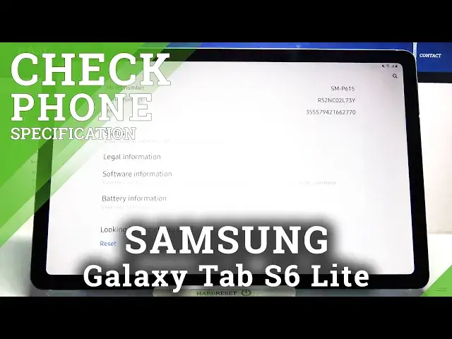 'Video thumbnail for How to Check Phone Specification on SAMSUNG Galaxy Tab S6 Lite'