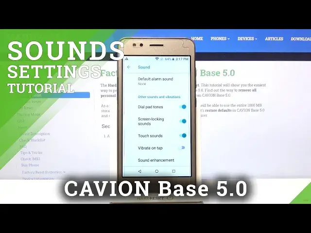 'Video thumbnail for How to Find Sound Settings in CAVION Base 5.0 – Open Sound Settings'
