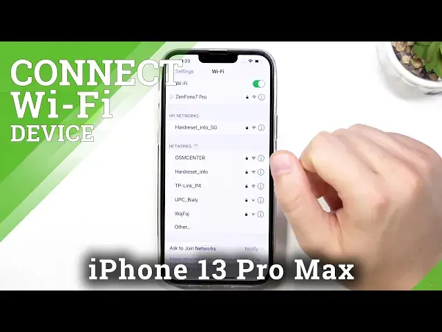 'Video thumbnail for How to Connect iPhone 13 Pro Max to Wi-Fi – Join Network Connection'