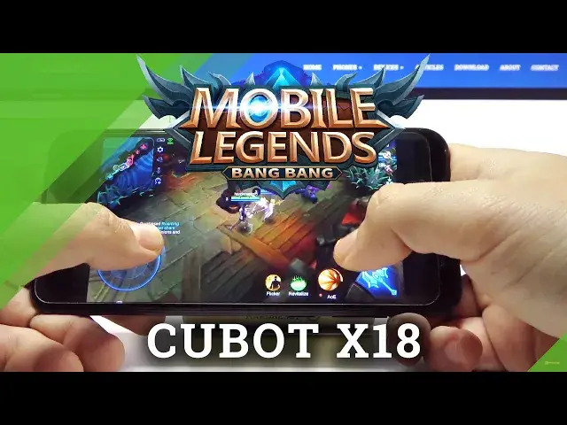 'Video thumbnail for Cubot X18 Mobile Legends & Settings Checkup'